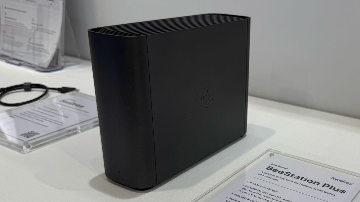 Le BeeStation Plus de Synology. // Source : Numerama Le BeeStation Plus de Synology. // Source : Numerama