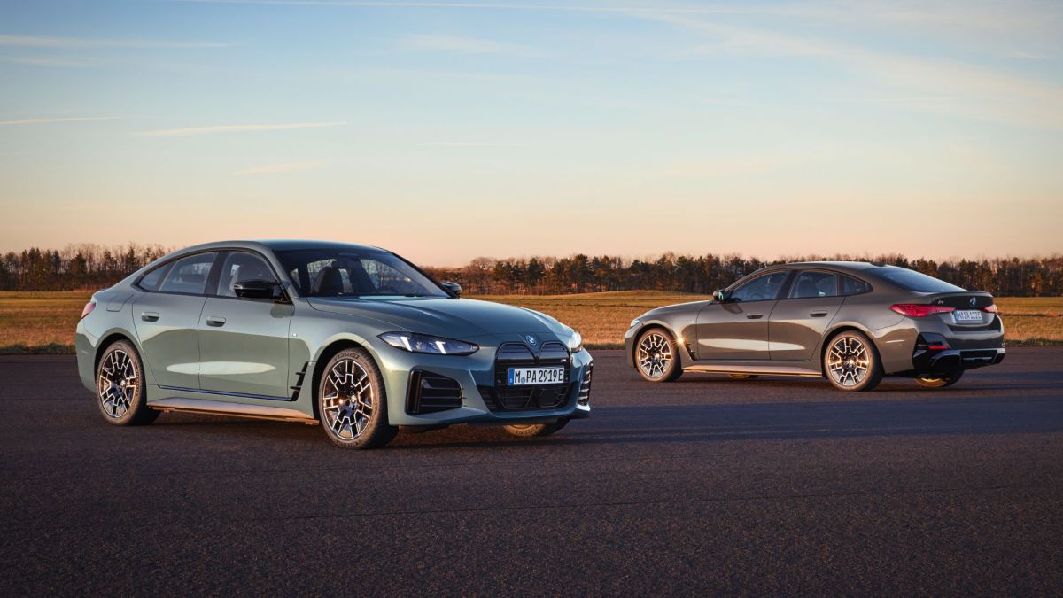 La BMW i4 (2025) // Source : BMW