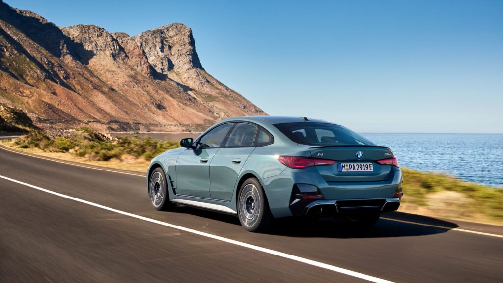 La BMW i4 (2025) // Source : BMW