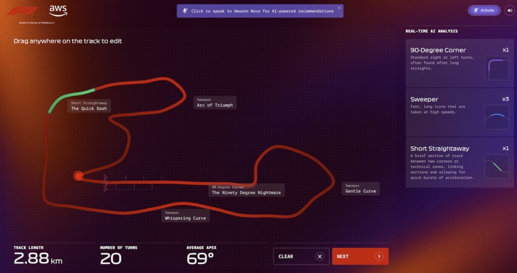Outil pour créer son propre circuit de F1 // Source : F1/Amazon