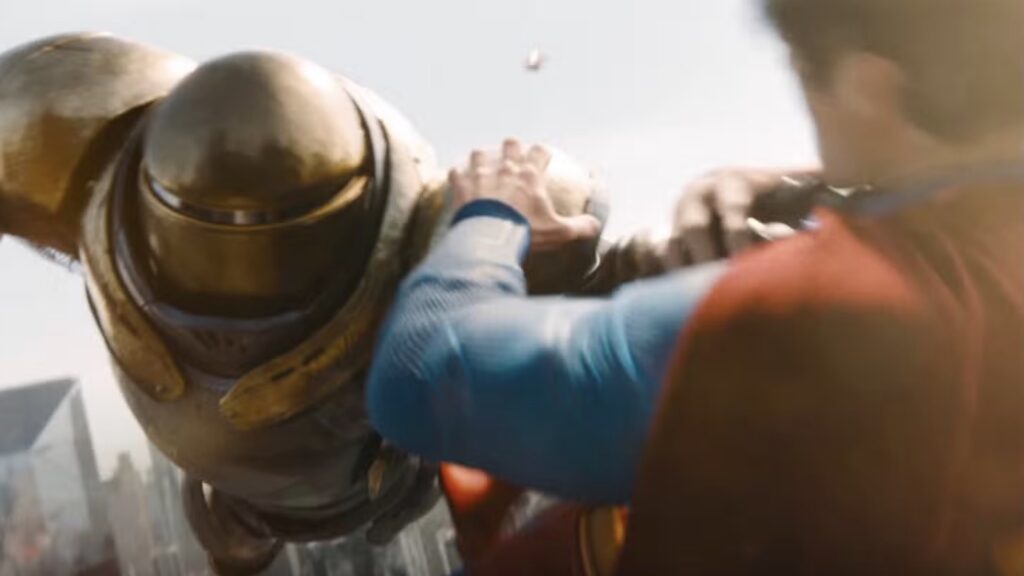 The Hammer of Boravia dans Superman // Source : Warner Bros. The Hammer of Boravia dans Superman // Source : Warner Bros.