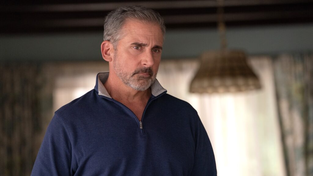 Steve Carell dans Les Quatre Saisons // Source : Jon Pack / Netflix Steve Carell dans Les Quatre Saisons // Source : Jon Pack / Netflix