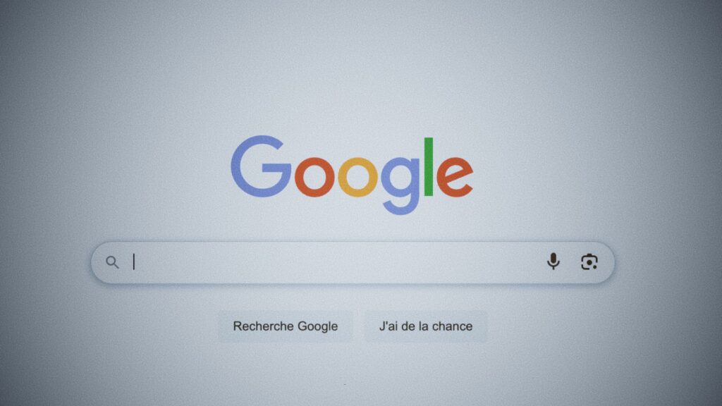 Google.com // Source : Numerama Google.com // Source : Numerama