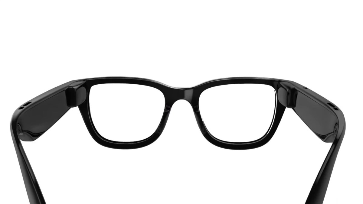 Le prototype de Google de lunettes de réalité augmentée // Source : Google Le prototype de Google de lunettes de réalité augmentée // Source : Google