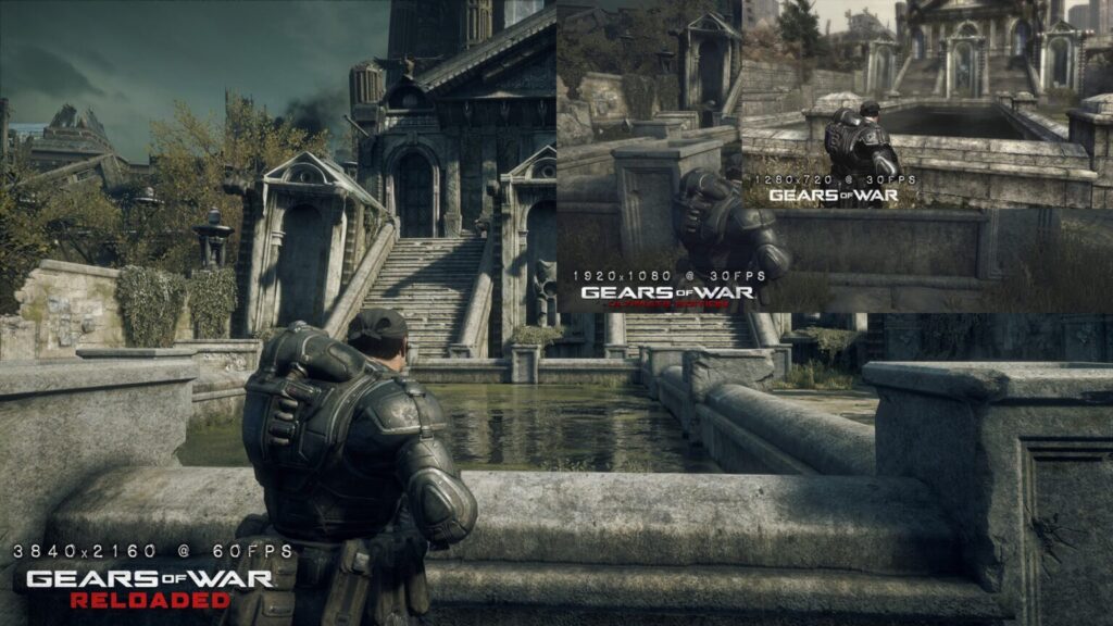 Gears of War Reloaded supporte la 4K.