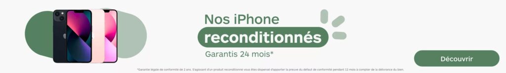 iPhones reconditionnés sur Boulanger iPhones reconditionnés sur Boulanger