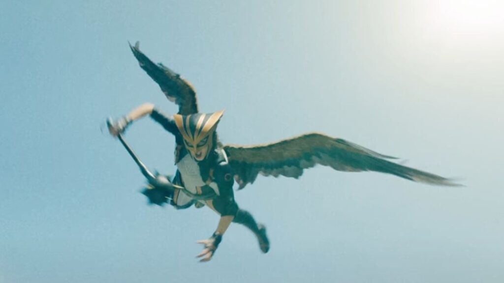 Hawkgirl dans Superman // Source : Warner Bros. Hawkgirl dans Superman // Source : Warner Bros.