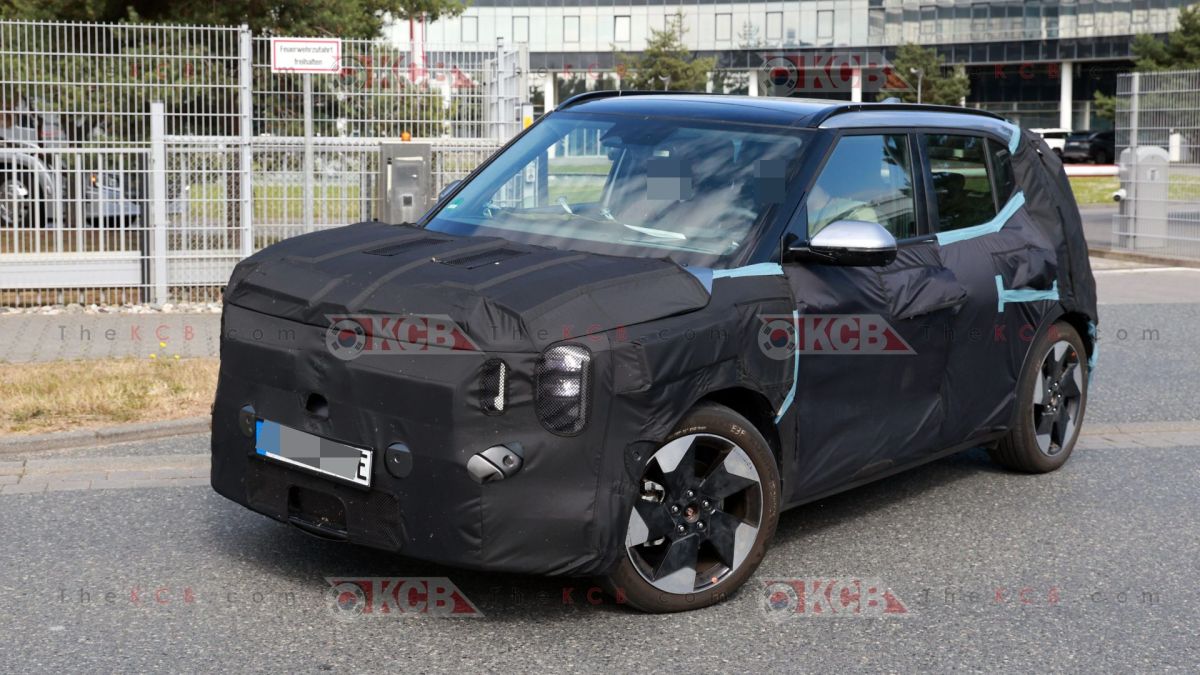 Le prototype de Kia EV2 surpris en essai // Source : The Korean Car Blog
