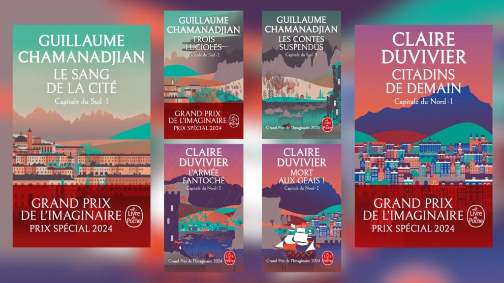La Tour de Garde est composée de 6 livres. // Source : Livre de Poche