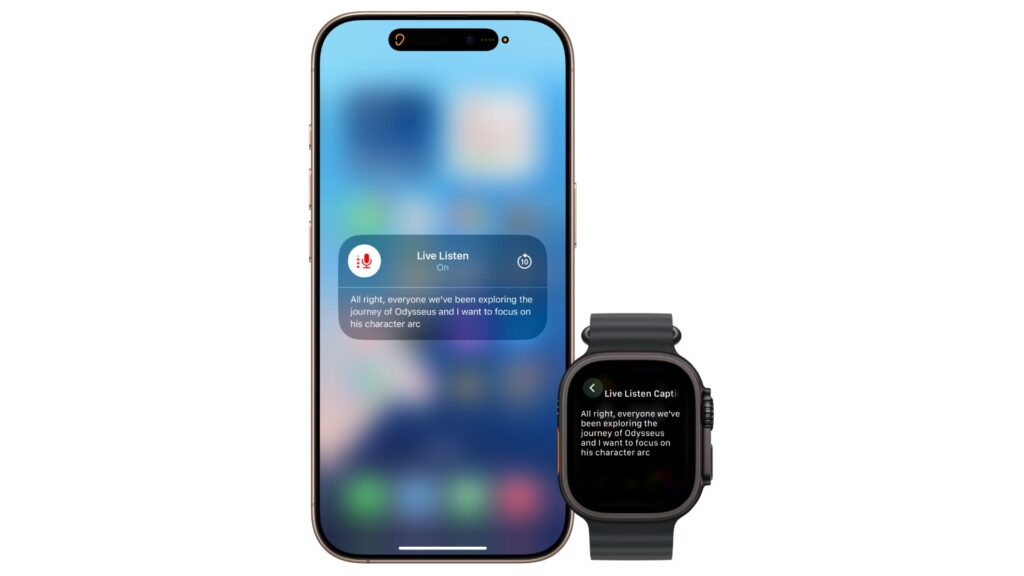 Live Listen dans la prochaine version d'iOS 19. Live Listen dans la prochaine version d'iOS 19.