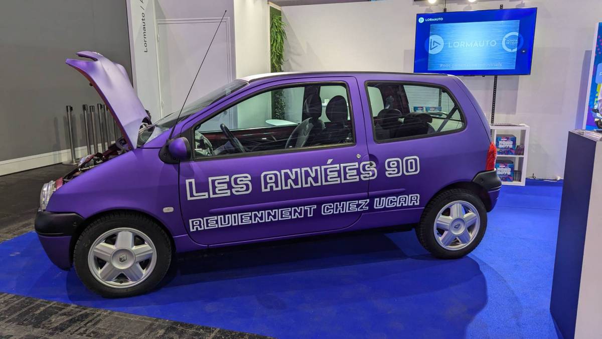 Lormauto Twingo retrofit // Source : Raphaelle Baut pour Numerama Lormauto Twingo retrofit // Source : Raphaelle Baut pour Numerama