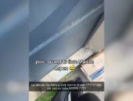 Une vidéo de Marine Le Pen se faisant livrer un colis // Source : Numerama
