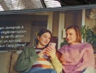 Instagram fait de la publicité dans les gares pour forcer l'UE à adopter une réglementation // Source : Olivier Poncet via X Instagram fait de la publicité dans les gares pour forcer l'UE à adopter une réglementation // Source : Olivier Poncet via X