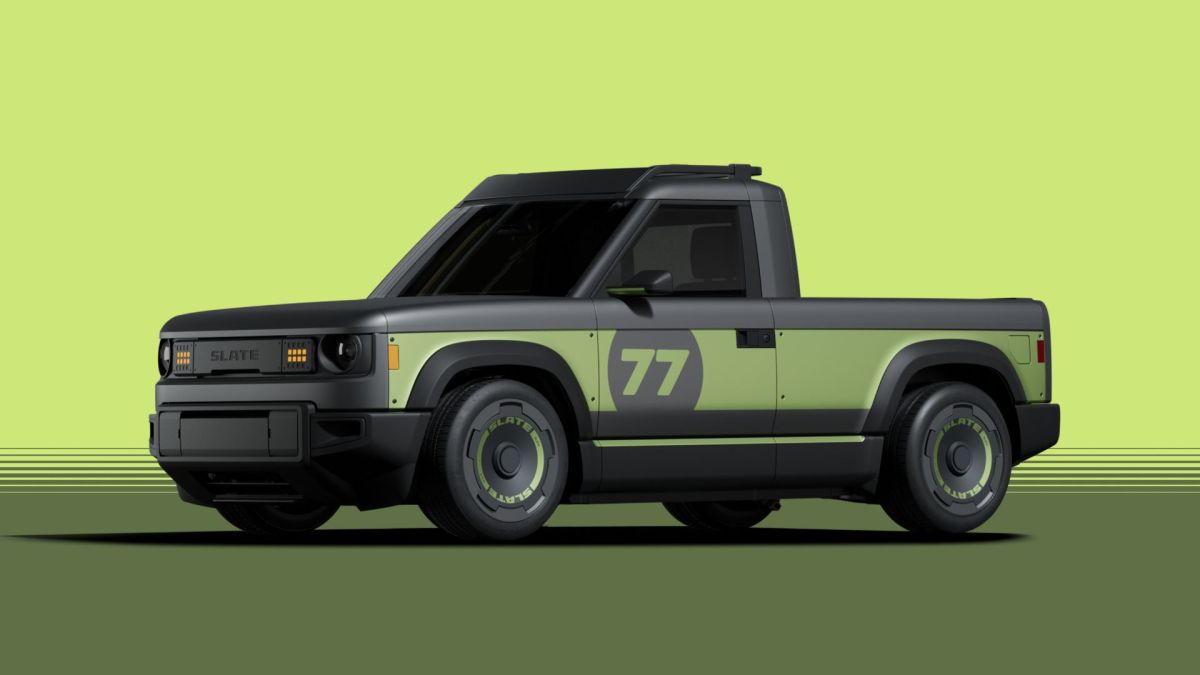 Le pick-up électrique abordable de Slate // Source : Slate