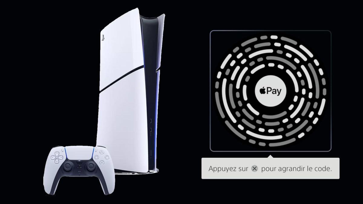 La PS5 et Apple Pay. // Source : Numerama