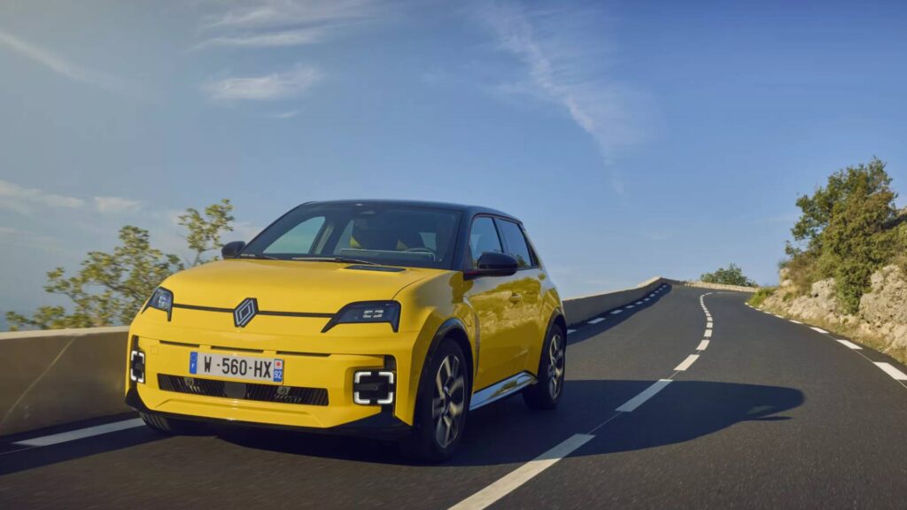 Renault 5 e-tech // Source : Renault