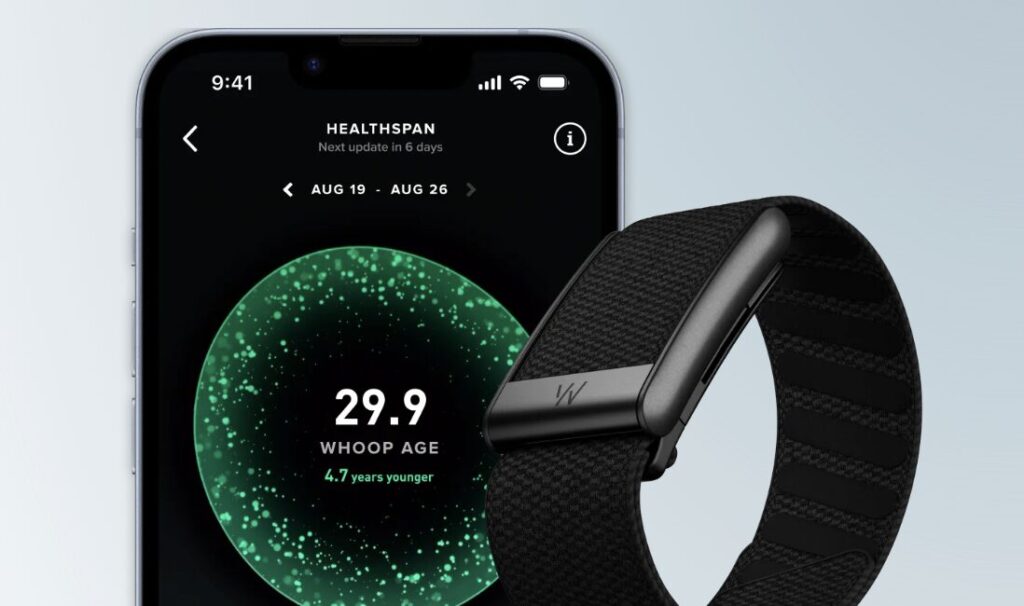 L'application WHOOP peut estimer l'état de santé d'une personne.
