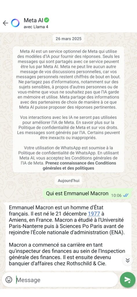 whatsapp meta ai whatsapp meta ai