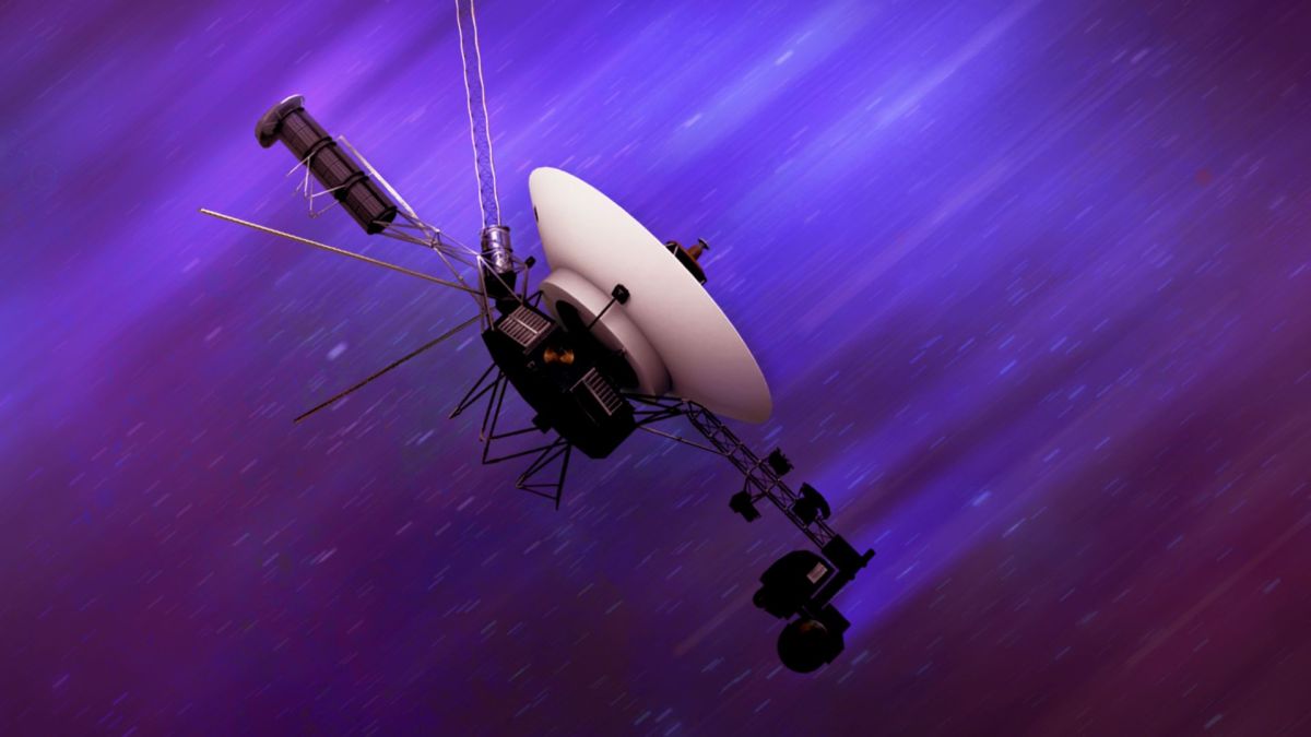 Sonde Voyager, illustration. // Source : NASA/JPL-Caltech Sonde Voyager, illustration. // Source : NASA/JPL-Caltech
