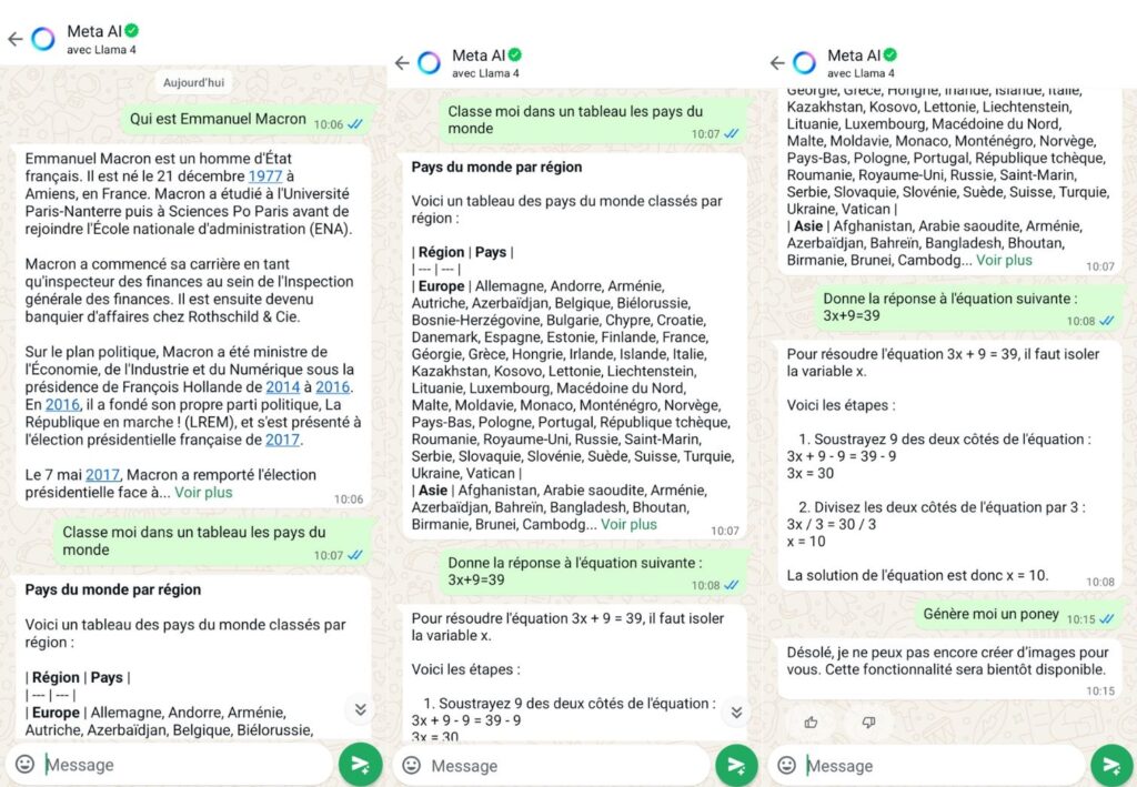 whatsapp meta ai questions whatsapp meta ai questions