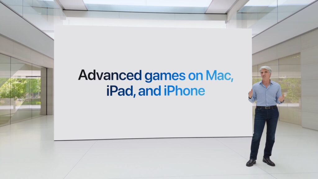 Tous les ans, Apple parle de jeux vidéo à la WWDC.