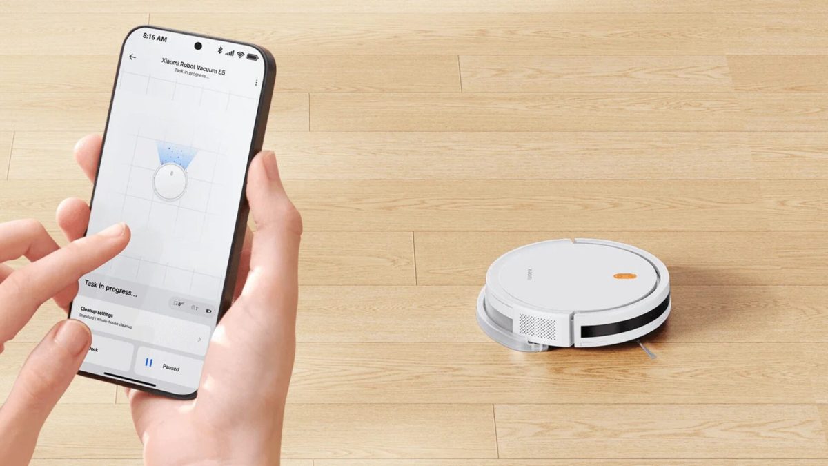 Xiaomi Robot Vacuum E5 // Source : Xiaomi