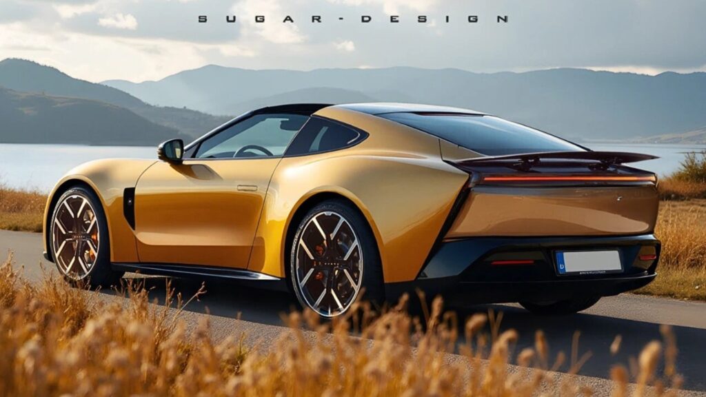 La Xpeng P7 imaginée en version cabriolet // Source : Sugar Design via Weibo La Xpeng P7 imaginée en version cabriolet // Source : Sugar Design via Weibo