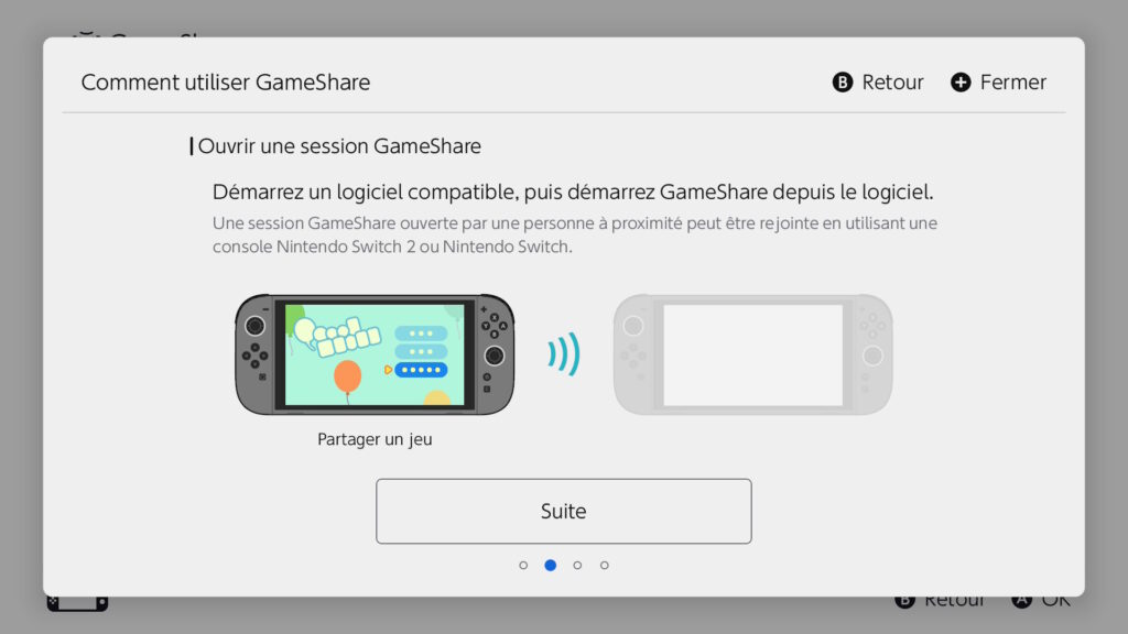GameShare permet de partager un jeu sur une autre console. GameShare permet de partager un jeu sur une autre console.