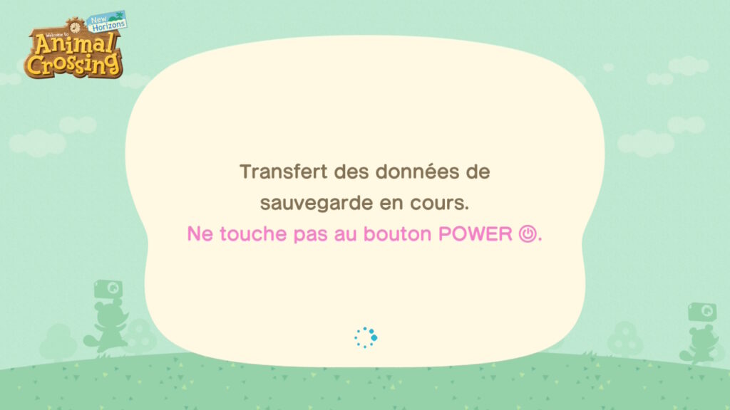 Le transfert dure approximativement deux minutes. Le transfert dure approximativement deux minutes.