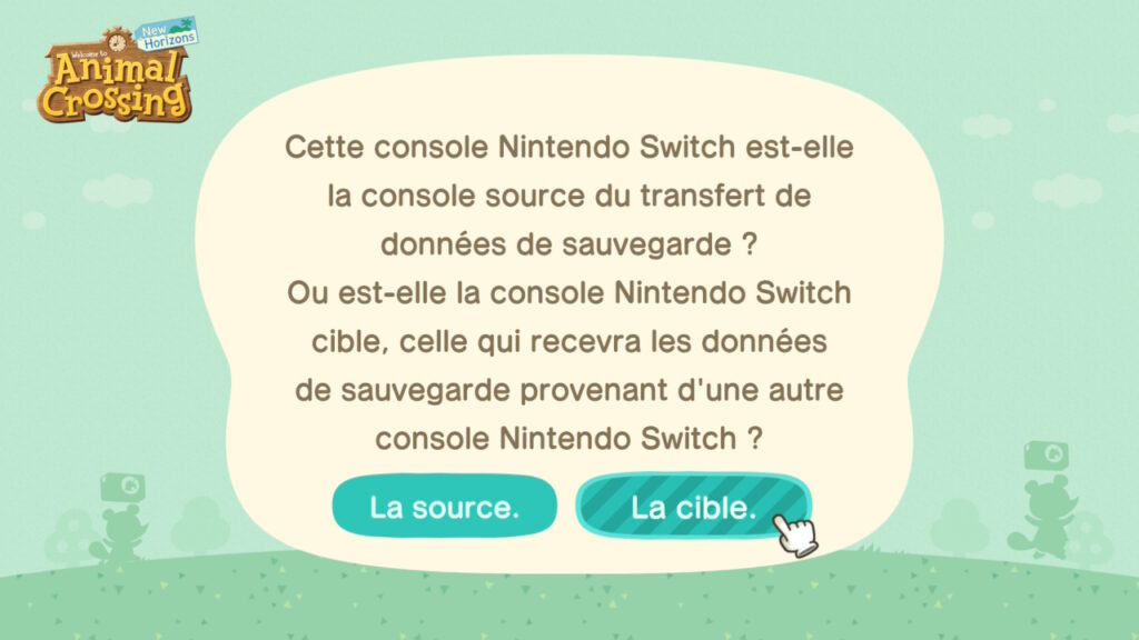 Sur chaque console, il faut indiquer ce que l'on souhaite faire de l'île. Sur chaque console, il faut indiquer ce que l'on souhaite faire de l'île.