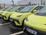 BYD Dolphin Surf lors du lancement du modèle fin mai // Source : Raphaelle Baut pour Numerama