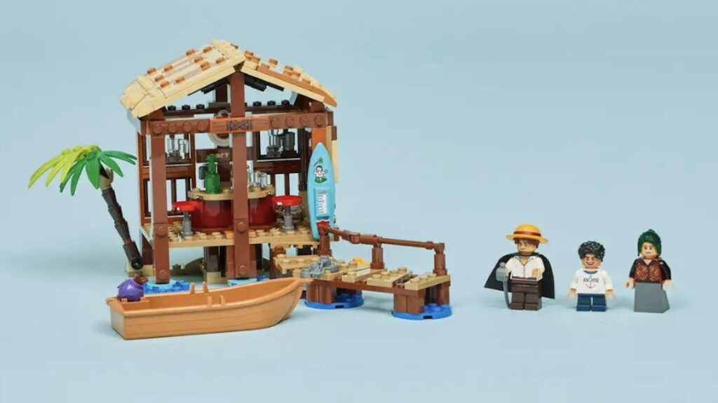 Le bar du village Fuchsia en Lego // Source : Lego Le bar du village Fuchsia en Lego // Source : Lego