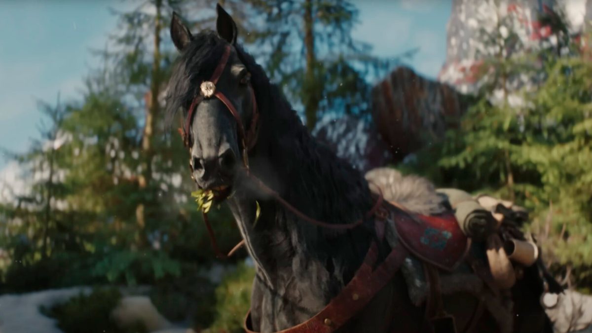 Le cheval dans The Witcher 4 // Source : Capture d'écran Le cheval dans The Witcher 4 // Source : Capture d'écran