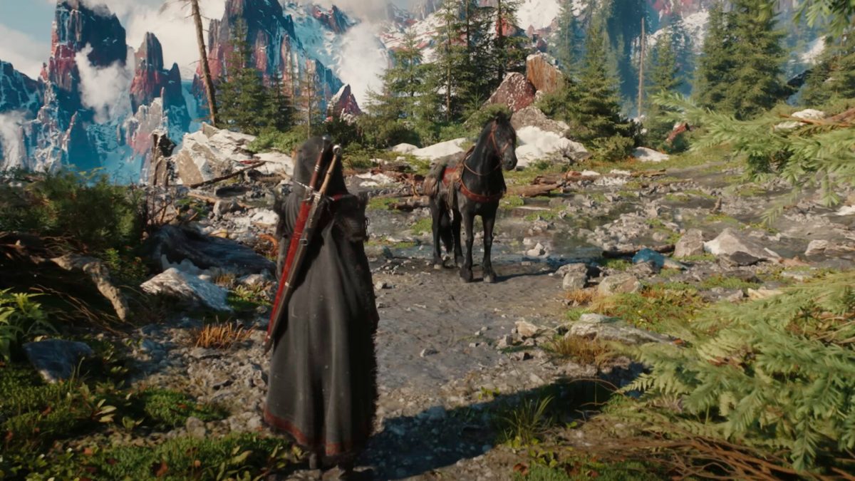 Le cheval dans The Witcher 4 // Source : Capture d'écran Le cheval dans The Witcher 4 // Source : Capture d'écran