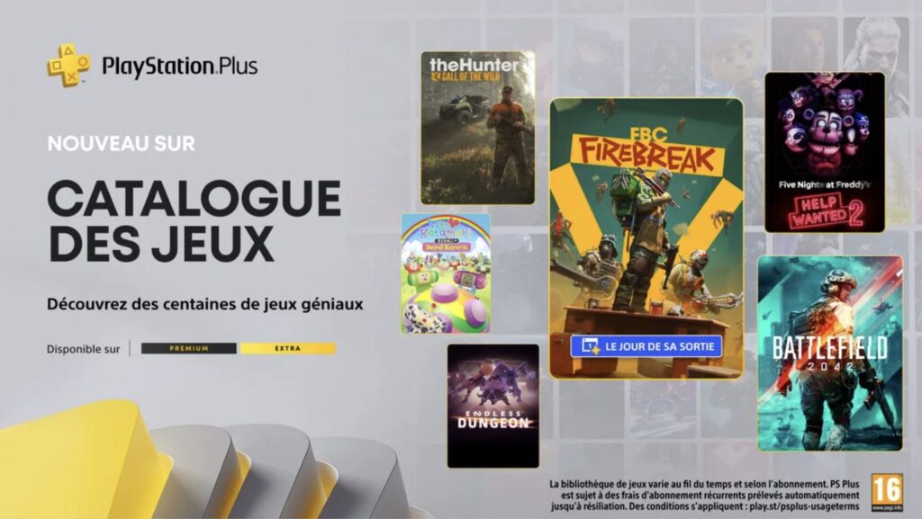 PlayStation Plus Extra et Premium en juin 2025 // Source : Sony