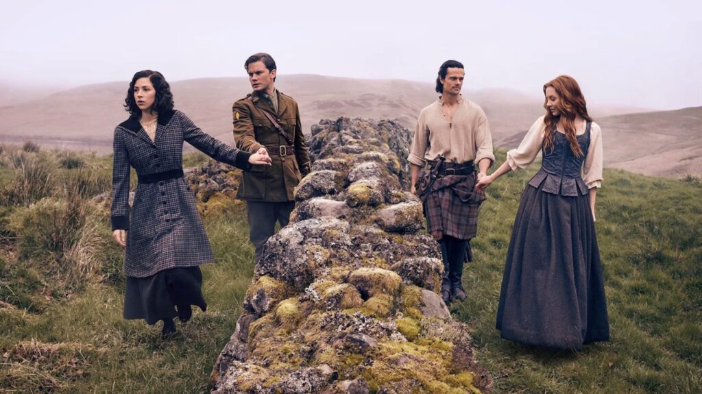Les deux couples de Blood of my Blood // Source : Starz
