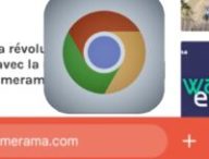La nouvelle bar de Google Chrome sur Android. // Source : Numerama La nouvelle bar de Google Chrome sur Android. // Source : Numerama