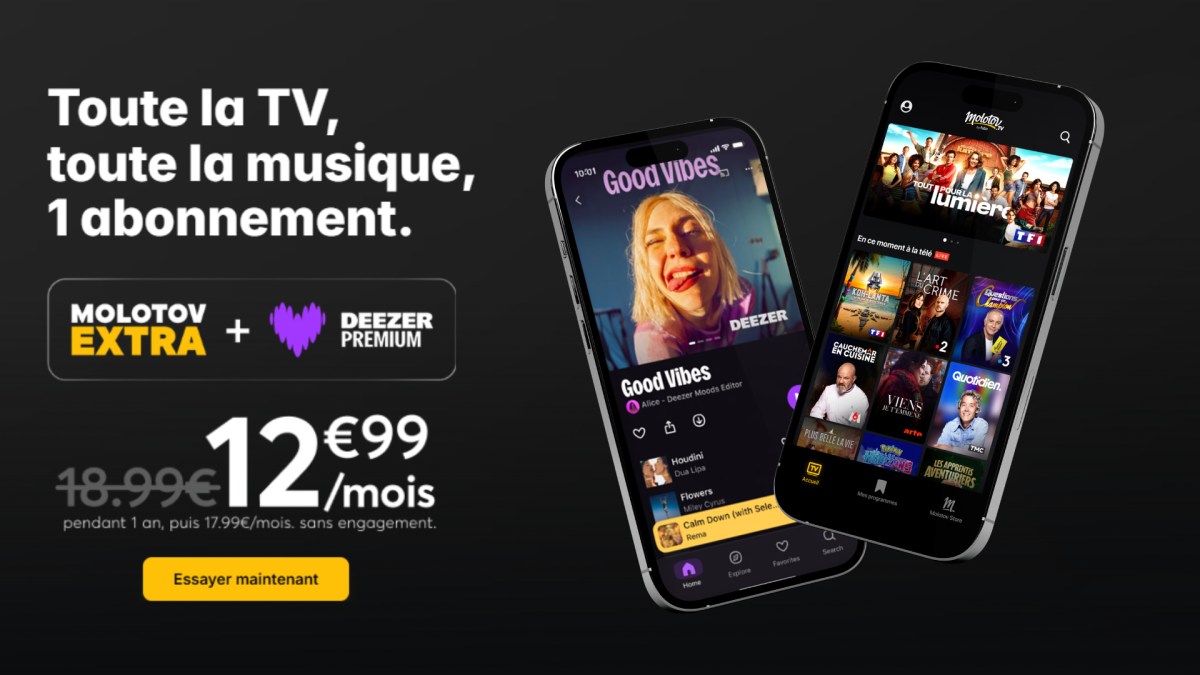 Deezer Molotov // Source : Molotov