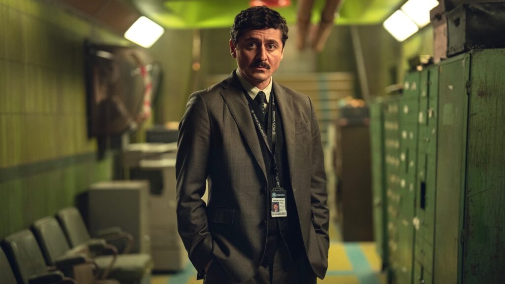 Alexej Manvelov dans Les Dossiers Oubliés // Source : Netflix Alexej Manvelov dans Les Dossiers Oubliés // Source : Netflix
