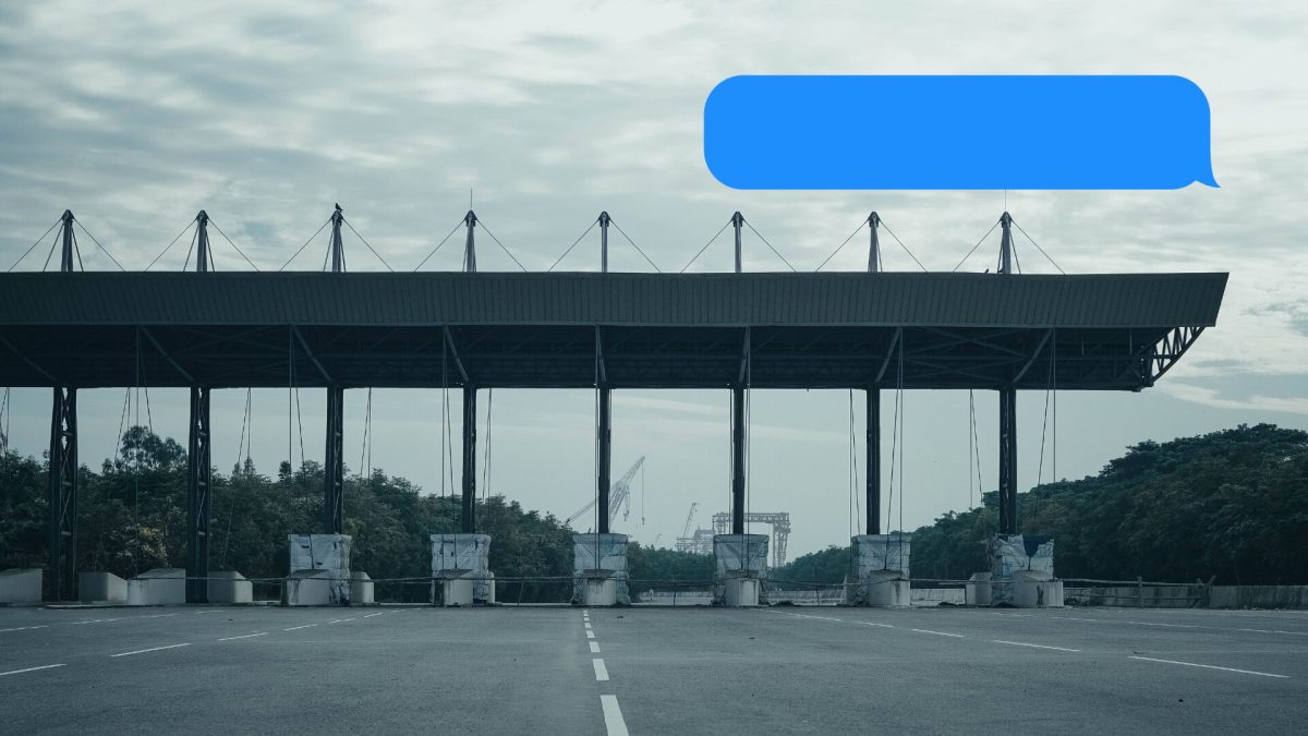 Arnaque Péages flux libre: ces faux messages qui courent après vos données bancaires // Source : Montage Numerama Arnaque Péages flux libre: ces faux messages qui courent après vos données bancaires // Source : Montage Numerama