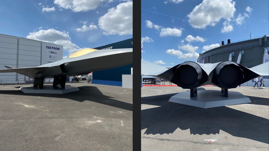 Prototype du NGF, du futur avion de 6ème génération // Source : Numerama