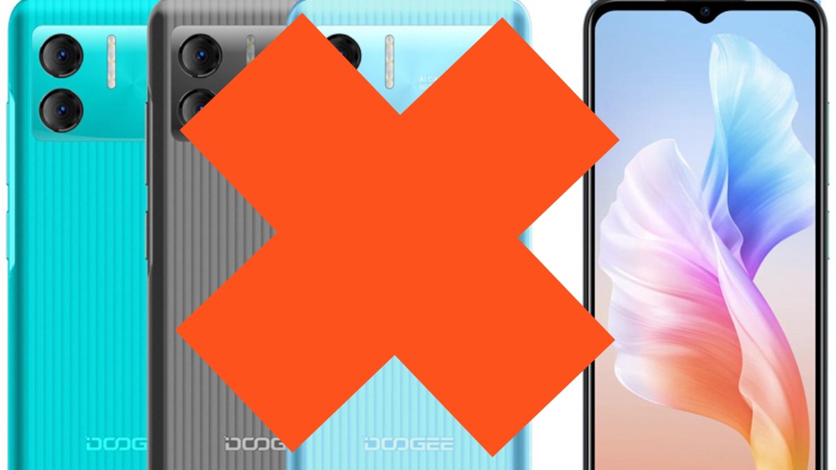 Android DOOGEE X98 // Source : Montage Numerama