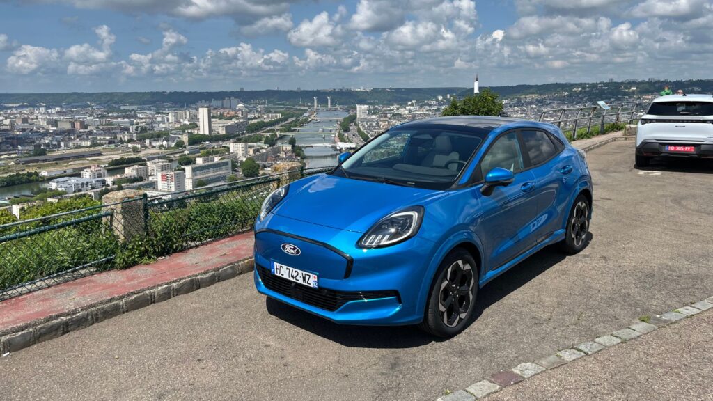 Le Ford Puma Gen-E à l'essai // Source : Robin San Vicente pour Numerama