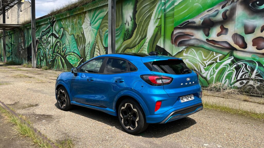 Le Ford Puma Gen-E à l'essai // Source : Robin San Vicente pour Numerama