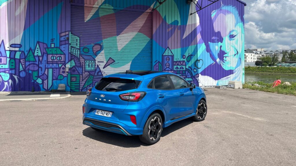Le Ford Puma Gen-E à l'essai // Source : Robin San Vicente pour Numerama
