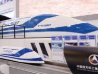 Le projet de train Hyperloop soutenu par le gouvernement chinois // Source : CASIC via South China Moring Post Le projet de train Hyperloop soutenu par le gouvernement chinois // Source : CASIC via South China Moring Post