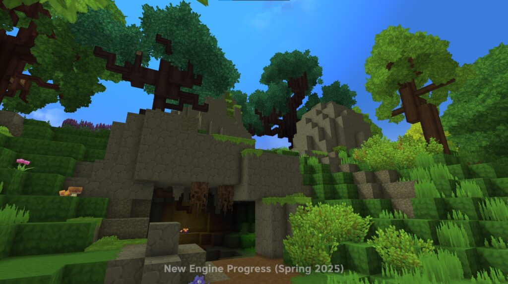 L'avancement du jeu en mars 2025 // Source : Hypixel Studios L'avancement du jeu en mars 2025 // Source : Hypixel Studios