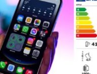 L'étiquette énergie de l'iPhone 16e. // Source : Numerama L'étiquette énergie de l'iPhone 16e. // Source : Numerama