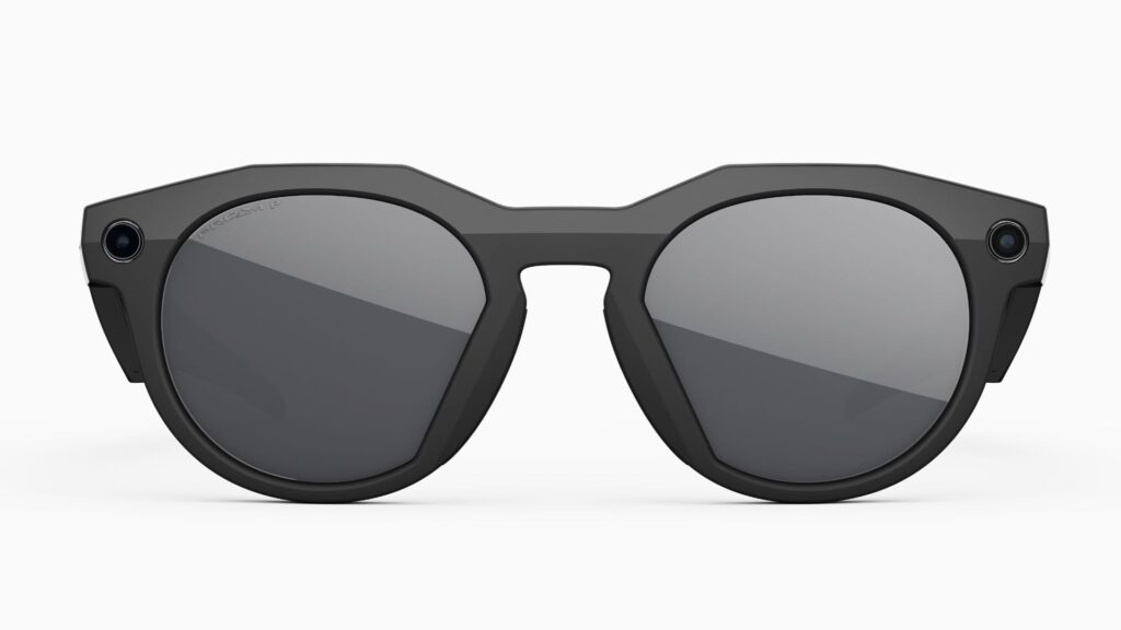La version noire des Meta Oakley HSTN. La version noire des Meta Oakley HSTN.