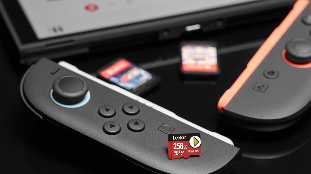 MicroSD Express switch 2 // Source : Lexar MicroSD Express switch 2 // Source : Lexar